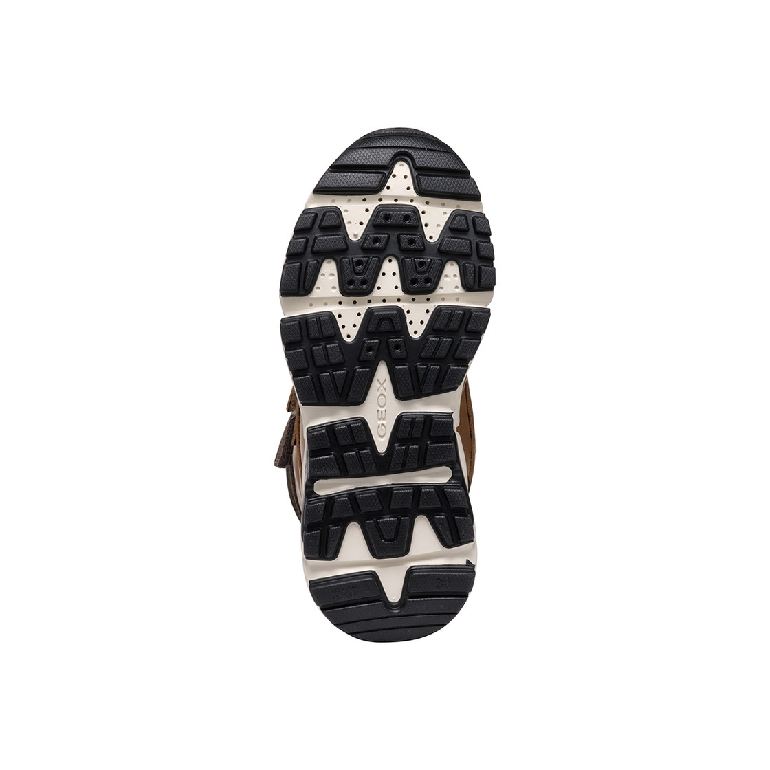 Geox FLEXYPER PLUS - Brown, mixed colors - Top view