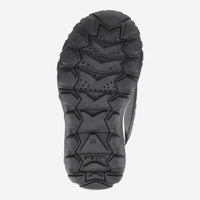 Geox TREKKYUP - Blue - Top View