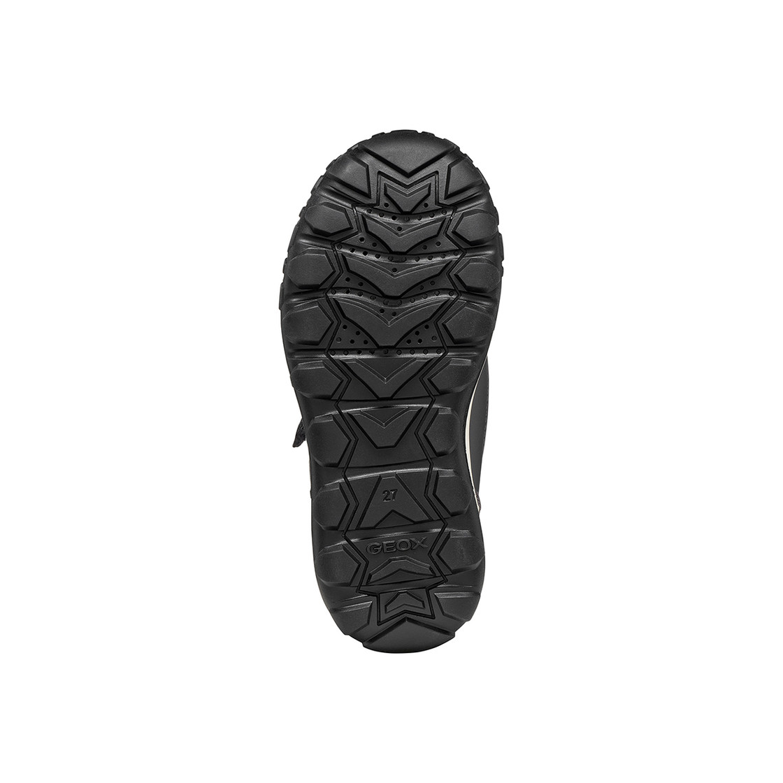 Geox TREKKYUP - Dark Gray - Top View