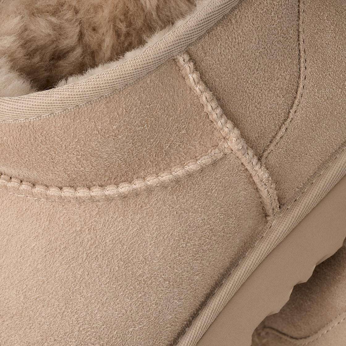 UGG Australia CLASSIC ULTRA MINI - Beige - Special Image