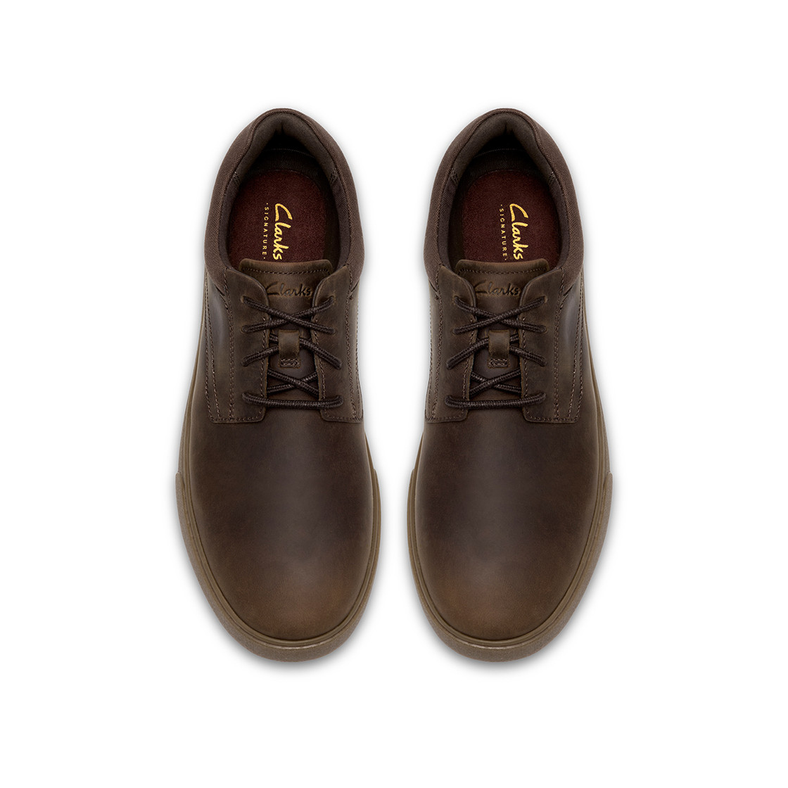 Clarks Lydford Lo - Grün / Braun - Sohle