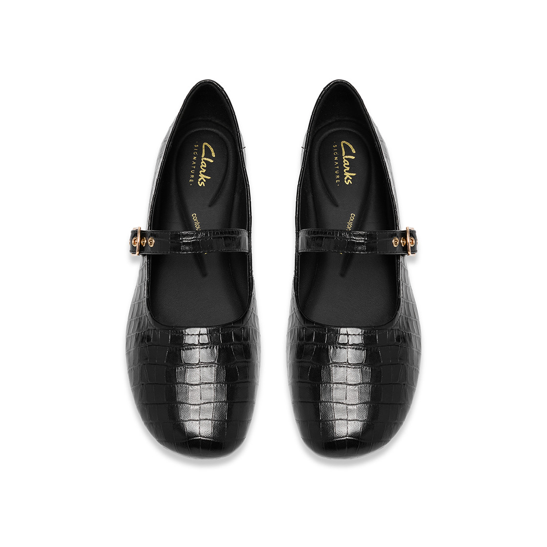 Clarks Livia Jane - Schwarz - Sohle