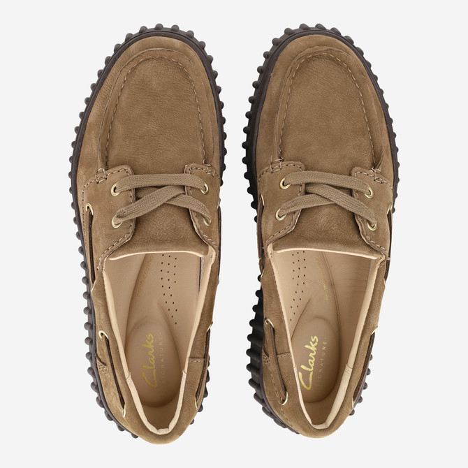 Clarks Torhill Boat - Braun - Sohle