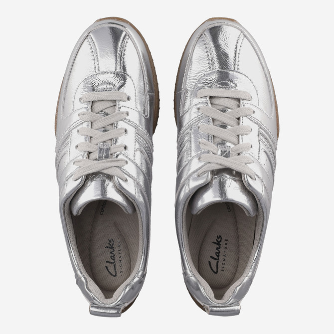 Clarks Meridor Lace - Silber - Sohle