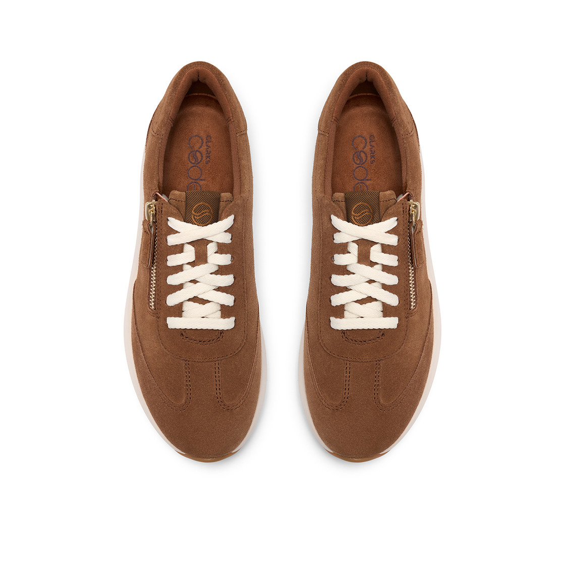 Clarks Code R Run - Braun - Sohle