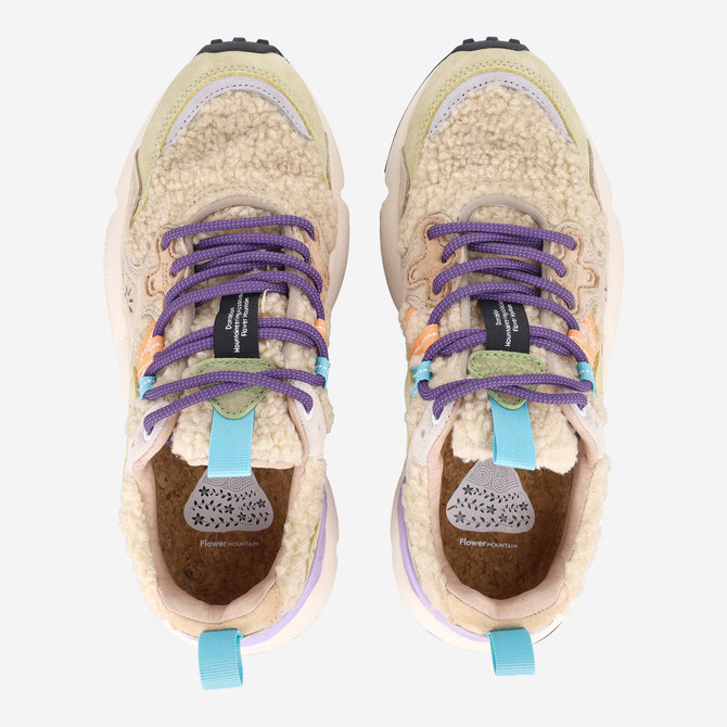 Flower Mountain YAMANO 3 - Beige kombiniert - Sohle