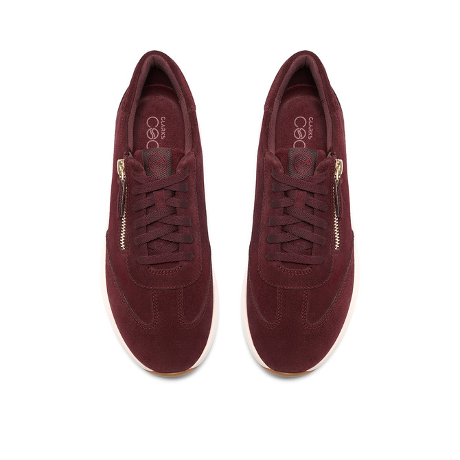 Clarks Code R Run - Rot (Bordeaux) - Sohle