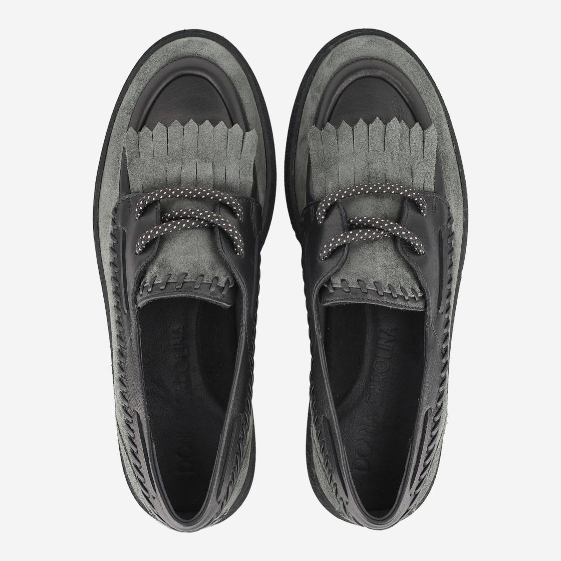 Donna Carolina KILLIA ELBA - Black / Dark Green - Sole