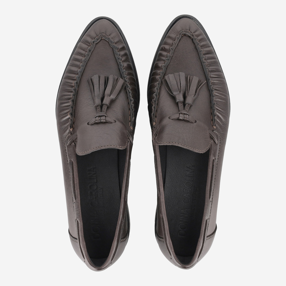Donna Carolina KORAL TASSELS - Brown - Sole