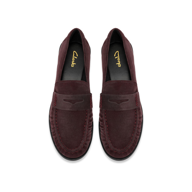 Clarks Alixea Walk - Burgunder - Sohle