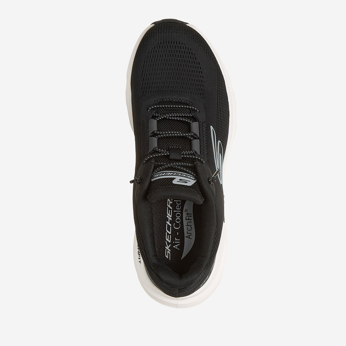 Skechers GO RUN - Schwarz - Sohle