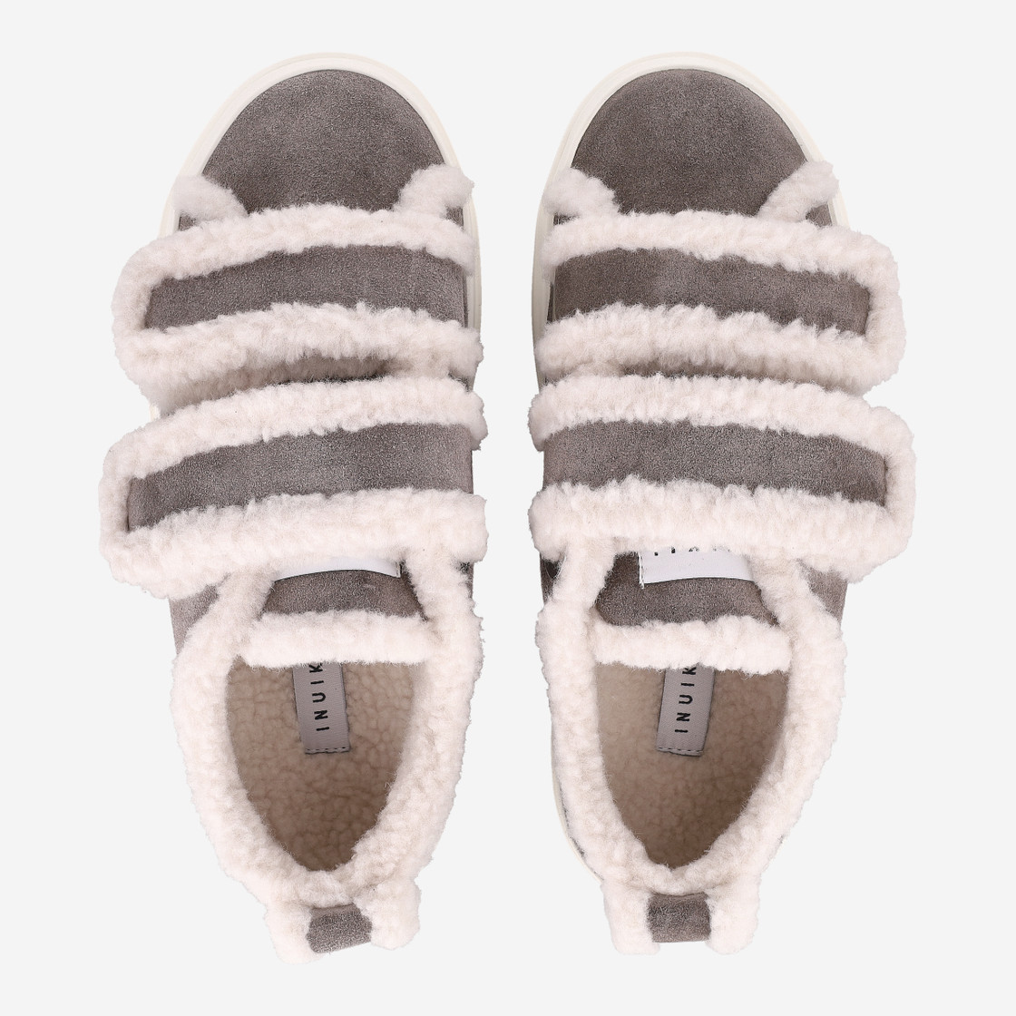 INUIKII SHEARLING - Grau - Sohle