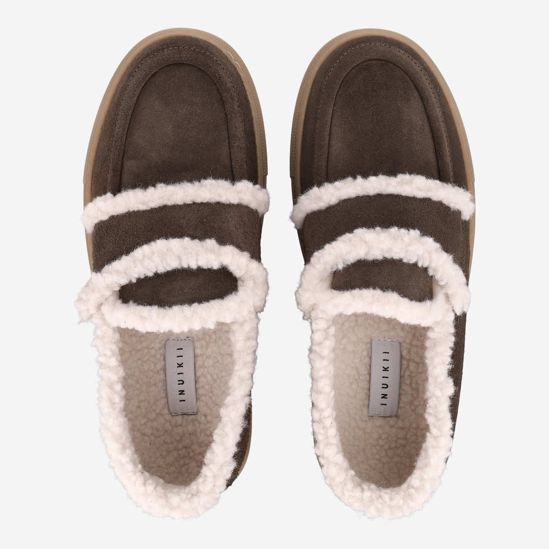 INUIKII SHEARLING - Braun - Sohle