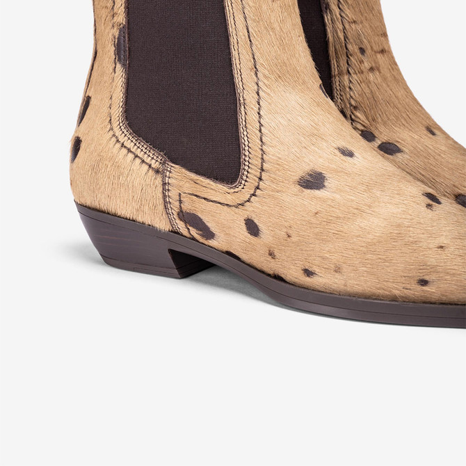 Unisa FLIPA - Brown, mixed colors - Sole