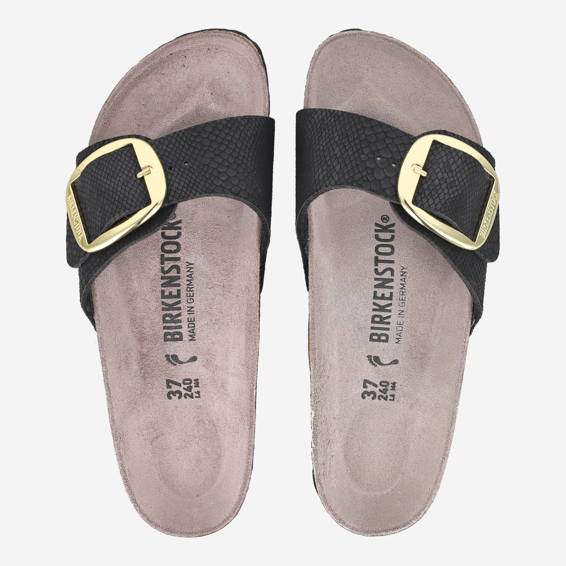 birkenstock MADRID BIG BUCKLE - Schwarz - Sohle