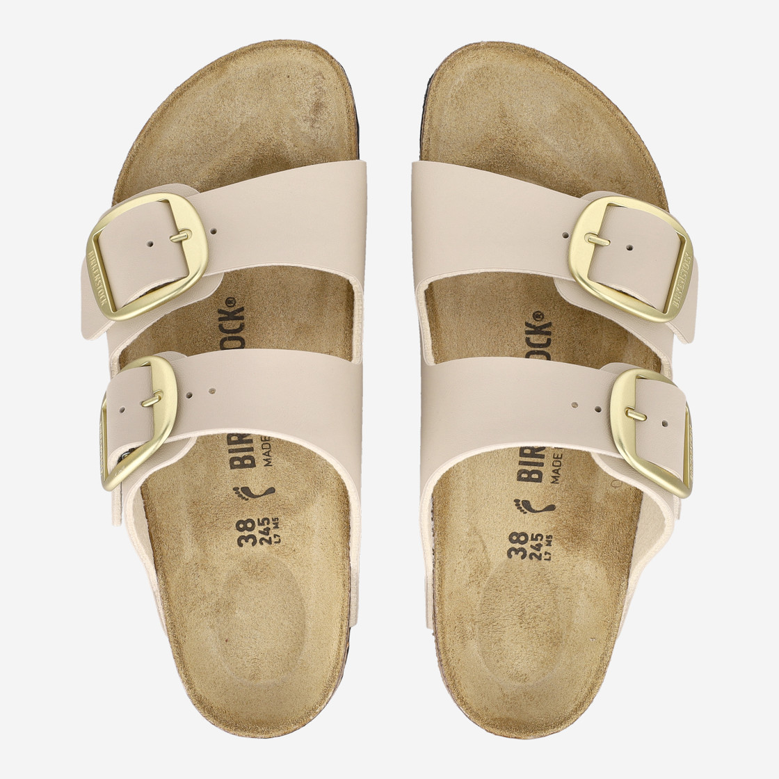 birkenstock ARIZONA BIG BUCKLEBIRKO-FLOR - Beige - Sohle