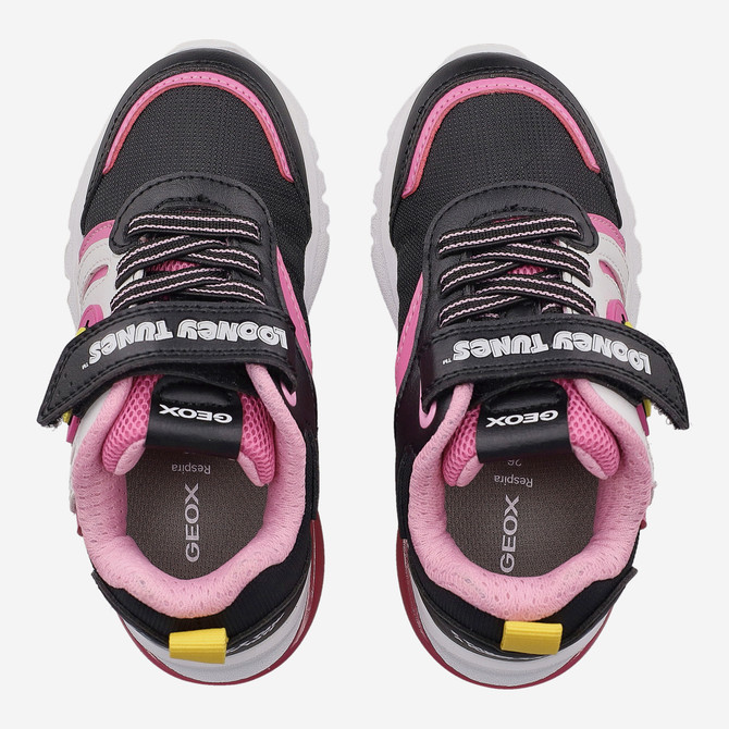 Geox CIBERDRON - Black and Pink - Sole