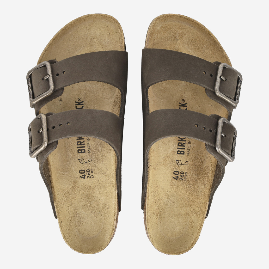 birkenstock ARIZONA WIRE BUCKLE - Braun - Sohle