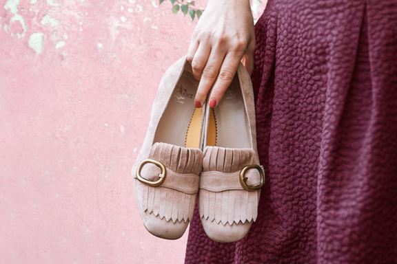 Sweet feet - shoes in powder shades are the summer trend