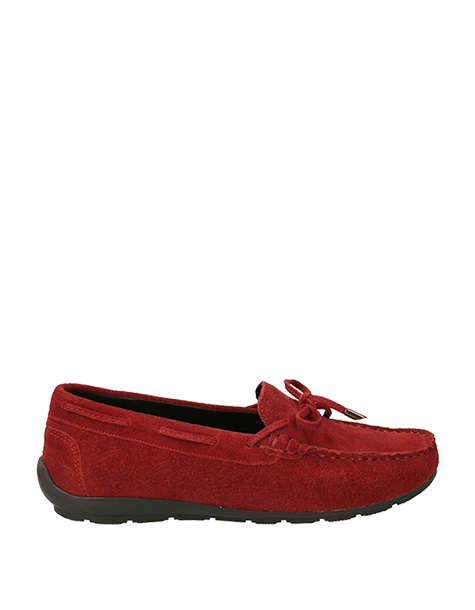 Clarks hot sale red loafers