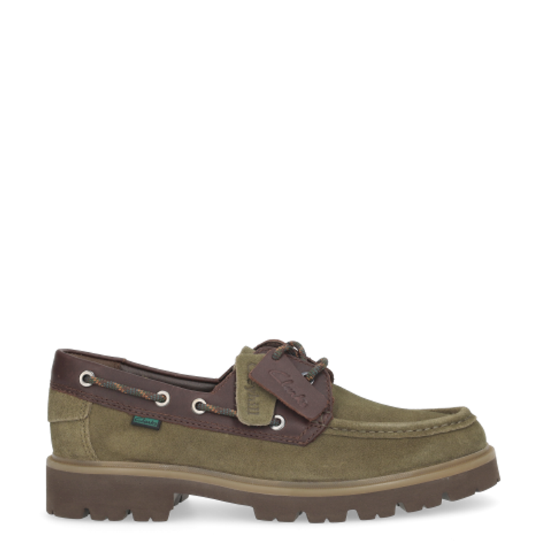 Timberland A2A5Z Classic Boat 2 Eye Lace-up shoes in green buy online